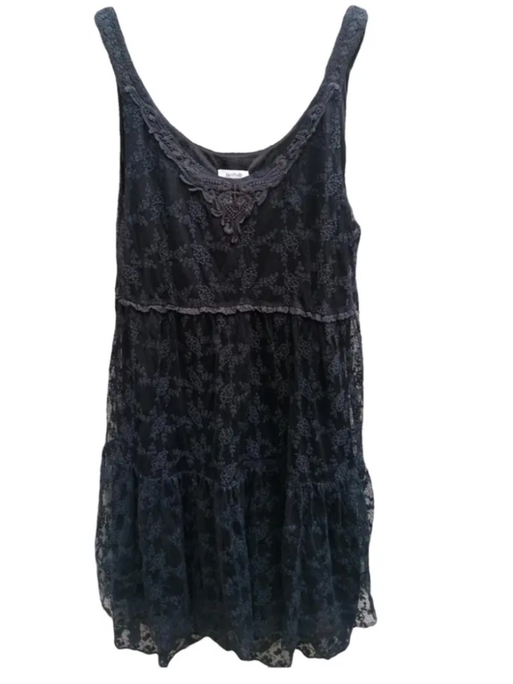 Holly Bracken Sleeveless Black Lace Dress
